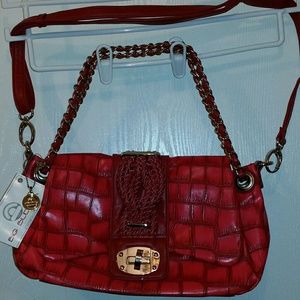 COPY - NWT Big Buddha Gator Pattern Red Purse